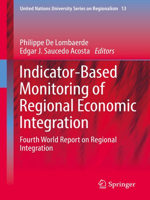cover image of Indicator-Based Monitoring of Regional Economic Integration